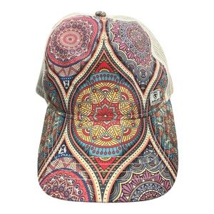 Ariat Multicolor Stained Glass Mesh Trucker Hat